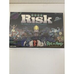Risk Rick and Morty Board Game Adult Swim New Sealed Strategy Ages 17+ 3-5 NIB